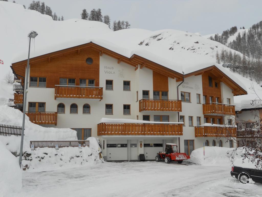 Haus Gentiana Apartamento Samnaun Exterior foto